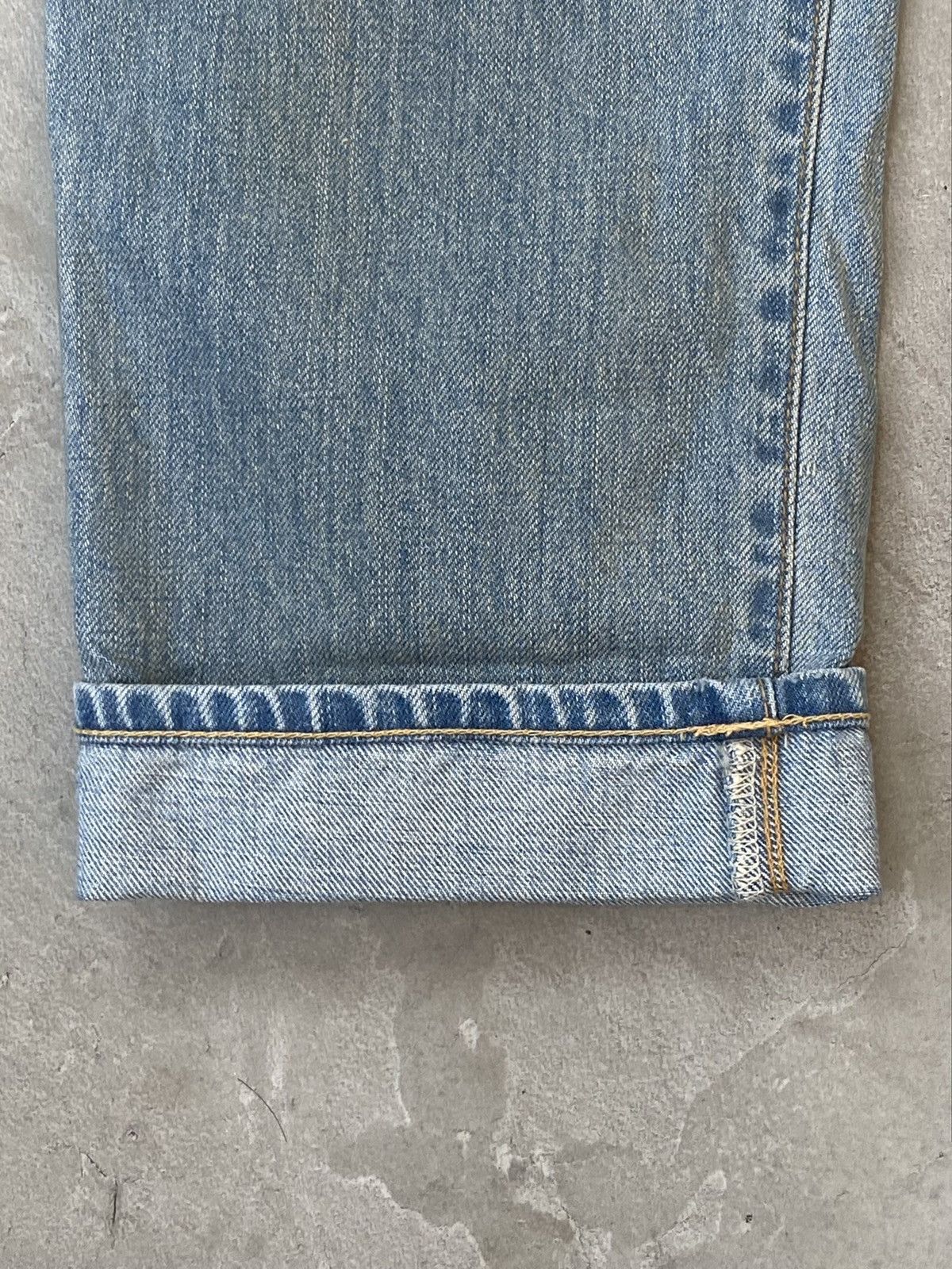 Simon Miller Simon Miller Sandy Light Washed Selvedge Denim Size 33" - 4 Thumbnail