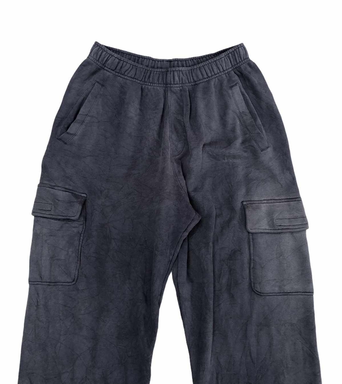 Nike × Vintage Vintage Nike Air Swoosh Logo Cargo Sweatpants Size US 30 / EU 46 - 5 Thumbnail