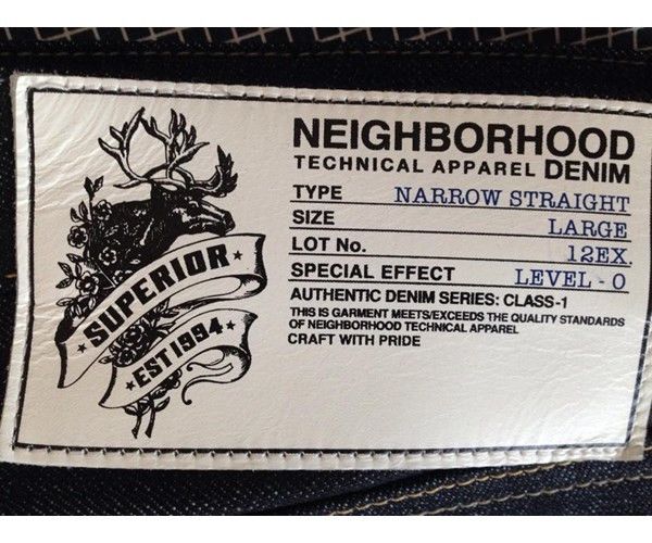 Neighborhood Rigid jeans Size US 34 / EU 50 - 8 Thumbnail