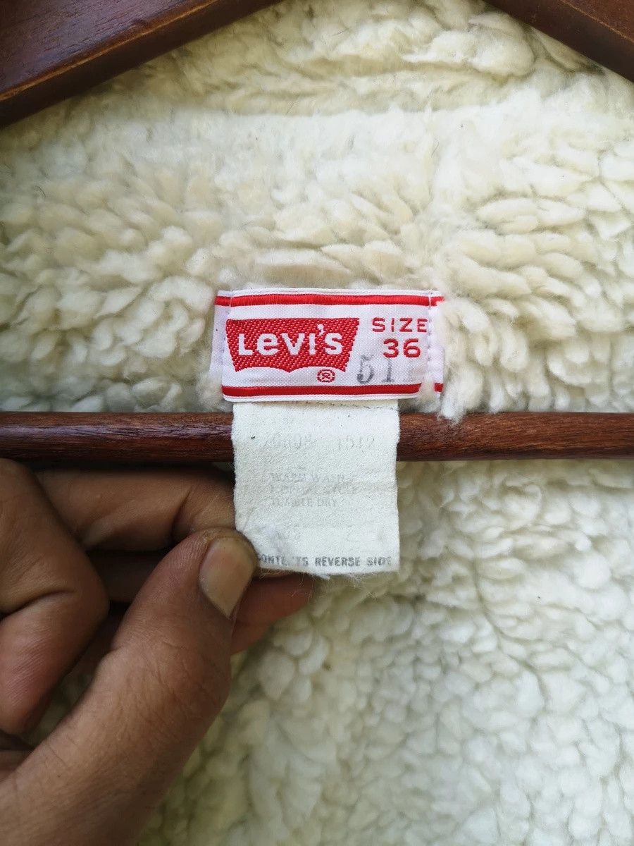 Levi's 🔥VTG 70s Levi’s Corduroy Shearling Denim Jacket Size US S / EU 44-46 / 1 - 6 Thumbnail