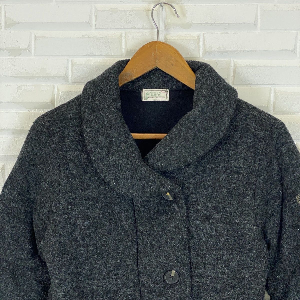 Harris Tweed Harris Tweed Natural Palette Wool Down Jacket Size M / US 6-8 / IT 42-44 - 4 Thumbnail