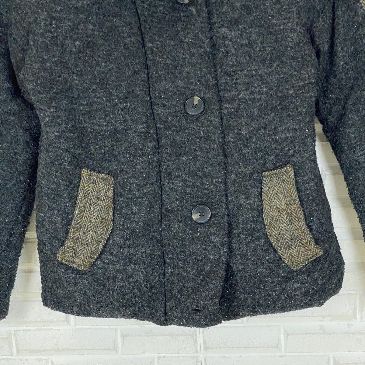Harris Tweed Harris Tweed Natural Palette Wool Down Jacket Size M / US 6-8 / IT 42-44 - 6 Thumbnail