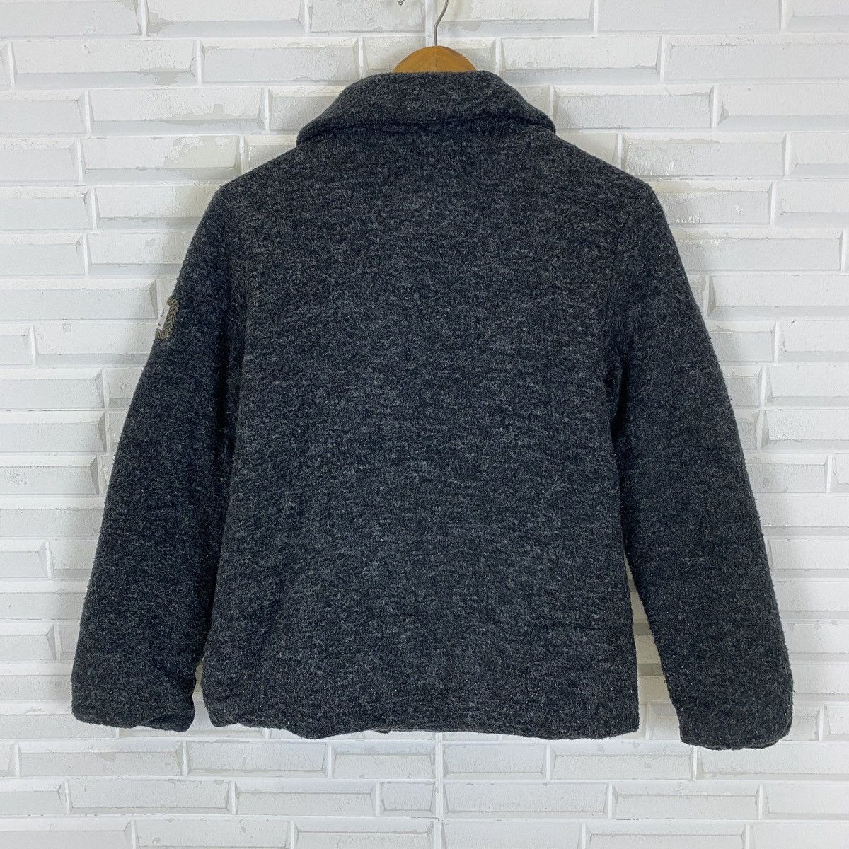 Harris Tweed Harris Tweed Natural Palette Wool Down Jacket Size M / US 6-8 / IT 42-44 - 7 Thumbnail