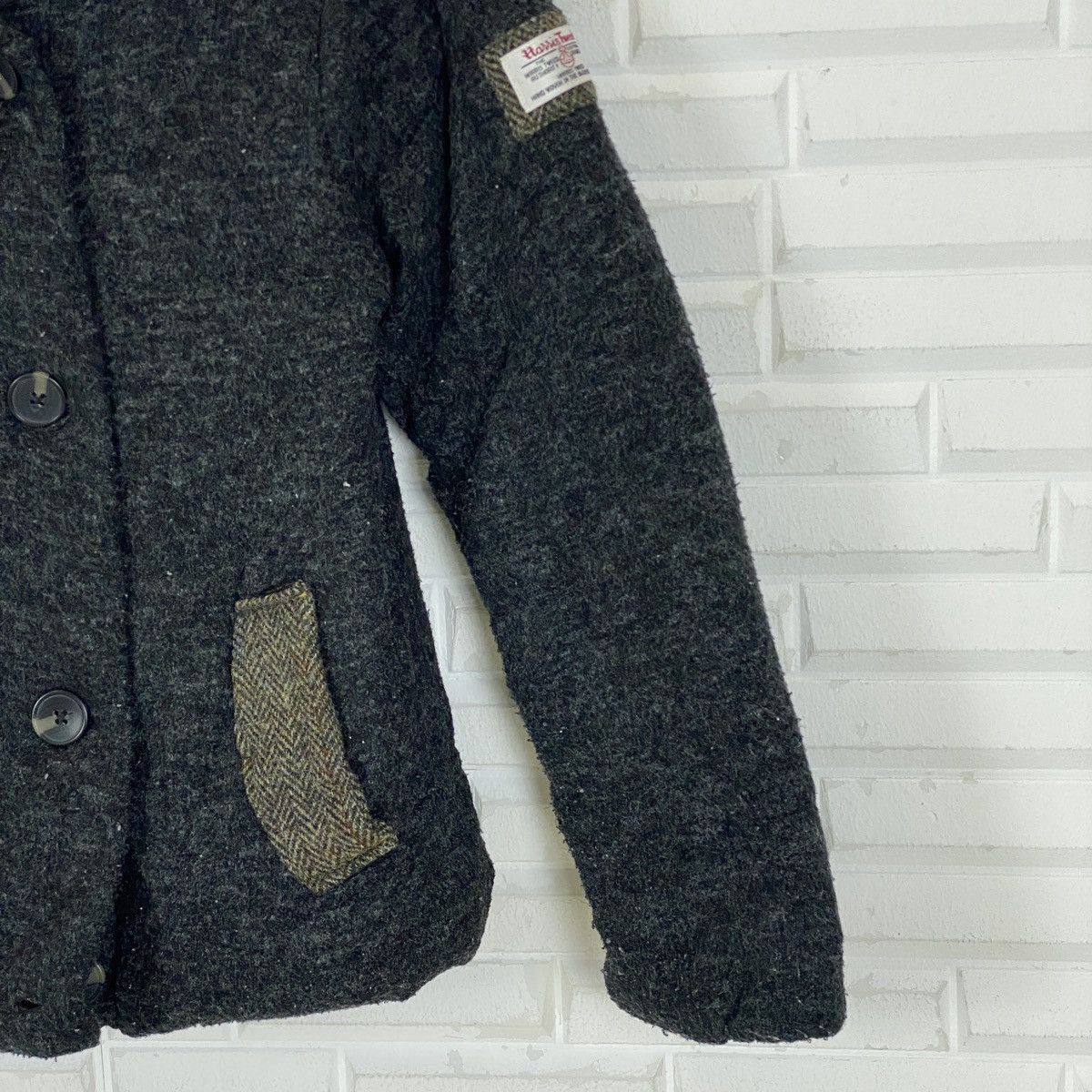 Harris Tweed Harris Tweed Natural Palette Wool Down Jacket Size M / US 6-8 / IT 42-44 - 5 Thumbnail