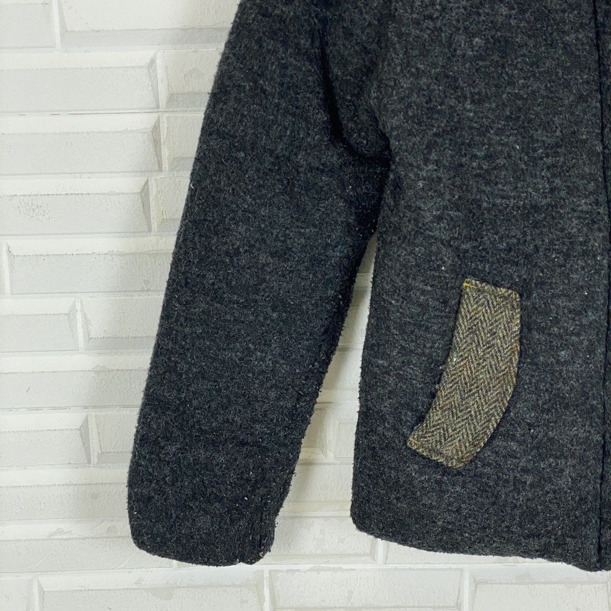 Harris Tweed Harris Tweed Natural Palette Wool Down Jacket Size M / US 6-8 / IT 42-44 - 3 Thumbnail