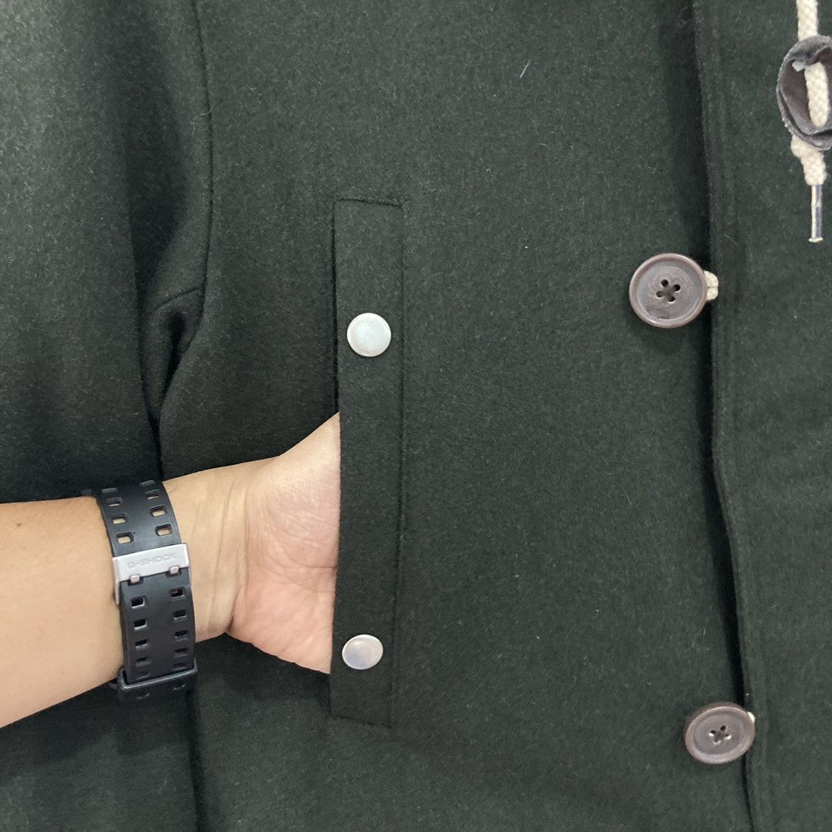 Japanese Brand Jun Men 1958 MultiPocket Tactical Wool Jacket Size US M / EU 48-50 / 2 - 8 Thumbnail