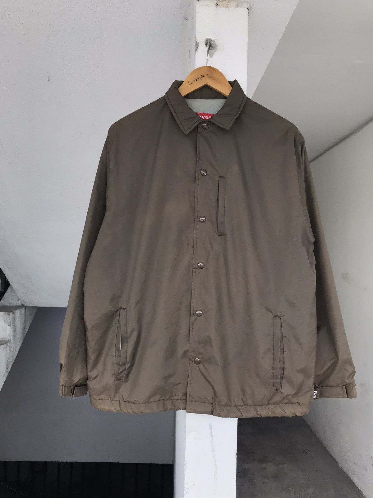 Hiroshi Fujiwara × Supreme RARE 90s SUPREME X FINESSE COACH JACKET Size US L / EU 52-54 / 3 - 2 Thumbnail