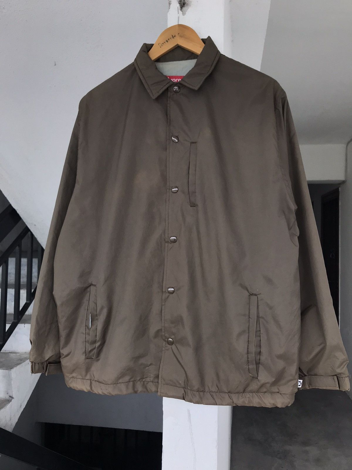 Hiroshi Fujiwara × Supreme RARE 90s SUPREME X FINESSE COACH JACKET Size US L / EU 52-54 / 3 - 4 Thumbnail