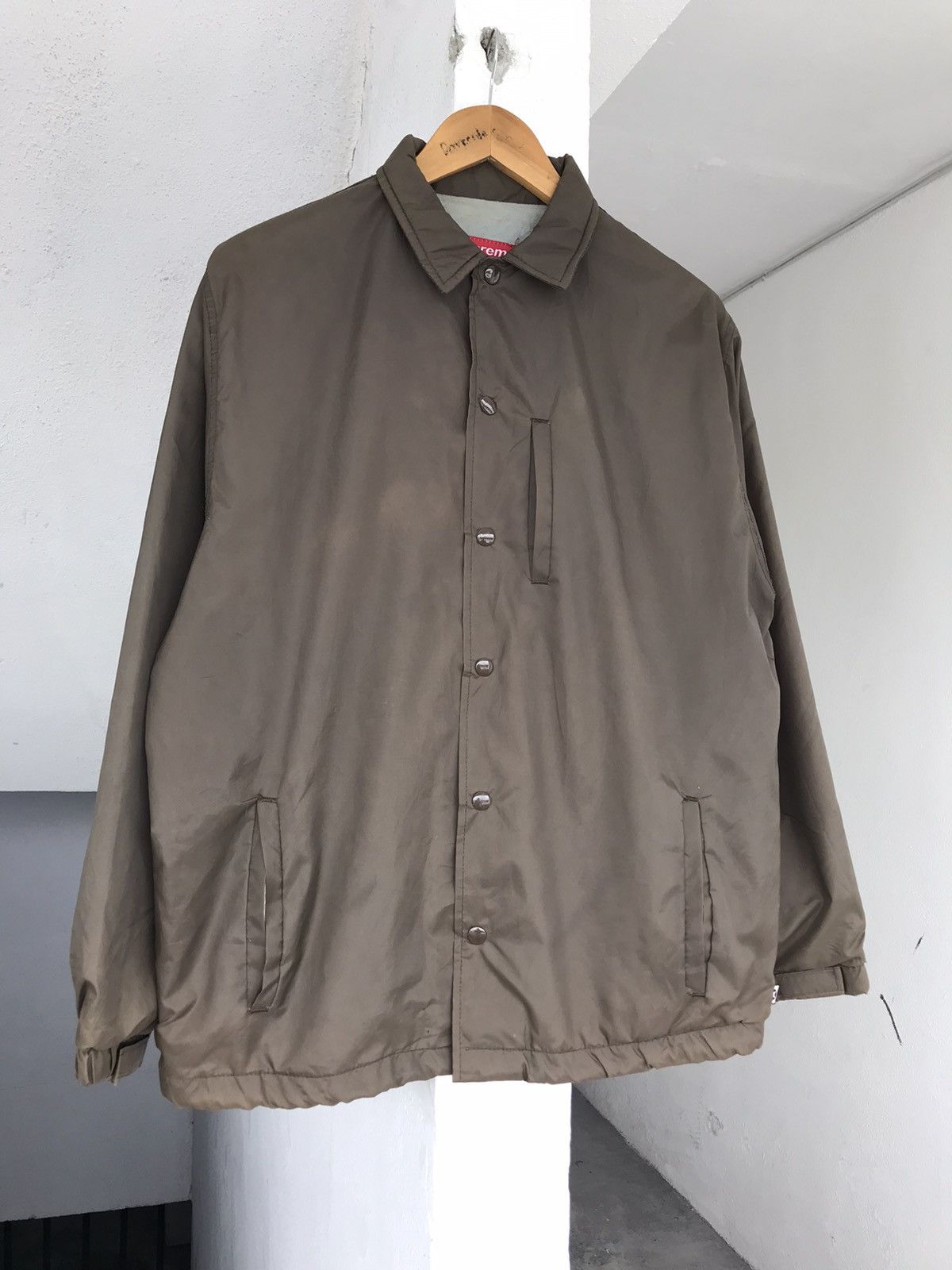 Hiroshi Fujiwara × Supreme RARE 90s SUPREME X FINESSE COACH JACKET Size US L / EU 52-54 / 3 - 3 Thumbnail