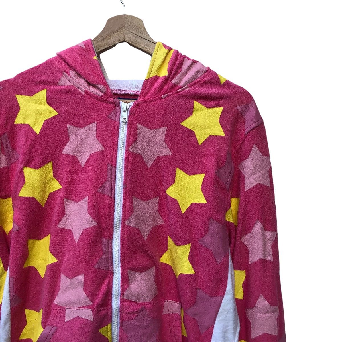 image of Vintage Tiny Duck Fullprint Star Inspired Bu Bape in Pink, Men's (Size Small)