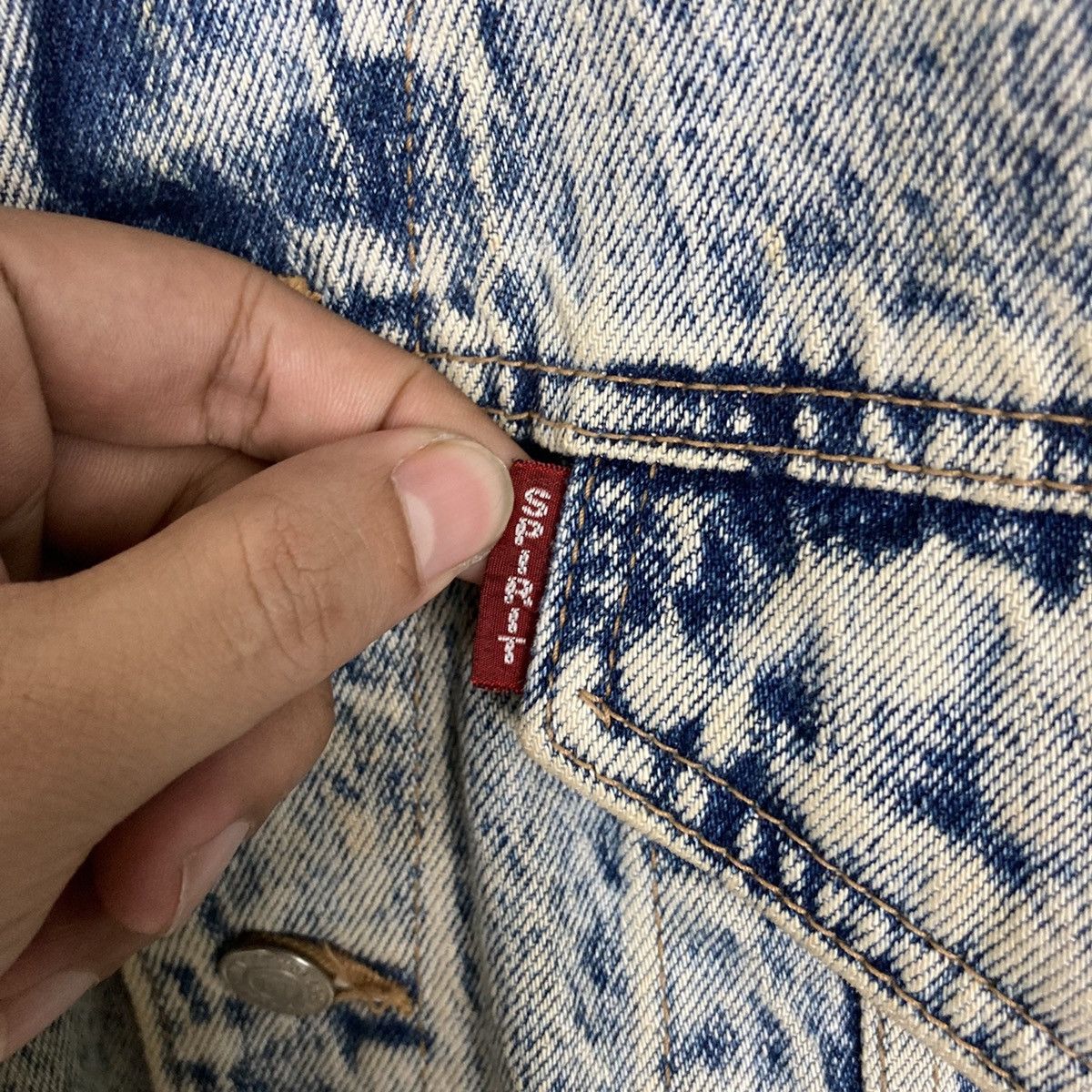 Big John × Vintage 🔥LAST PRICE🔥 Vintage Big John Faded Denim Jacket Size US M / EU 48-50 / 2 - 12 Thumbnail