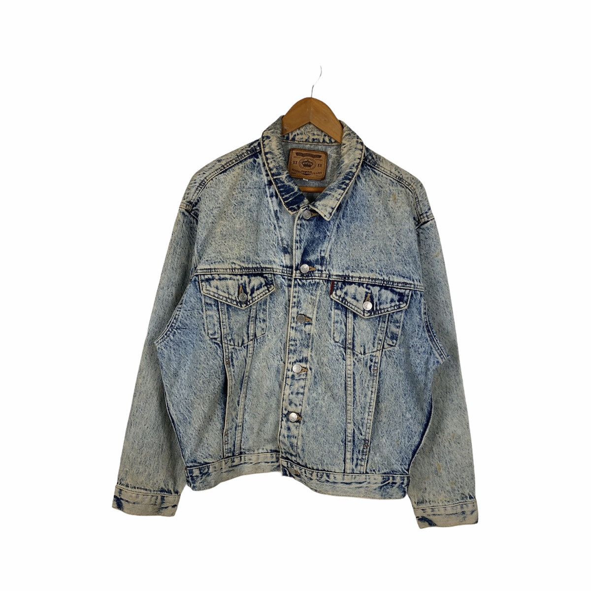 Big John × Vintage 🔥LAST PRICE🔥 Vintage Big John Faded Denim Jacket Size US M / EU 48-50 / 2 - 1 Thumbnail