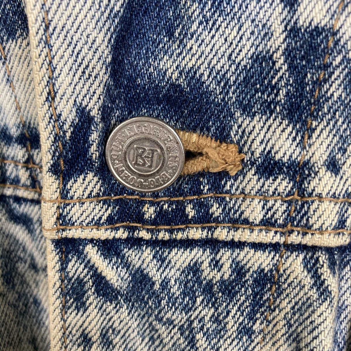 Big John × Vintage 🔥LAST PRICE🔥 Vintage Big John Faded Denim Jacket Size US M / EU 48-50 / 2 - 11 Thumbnail