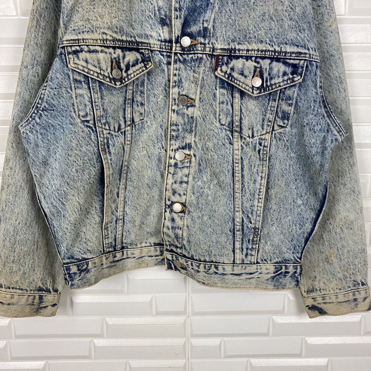 Big John × Vintage 🔥LAST PRICE🔥 Vintage Big John Faded Denim Jacket Size US M / EU 48-50 / 2 - 6 Thumbnail