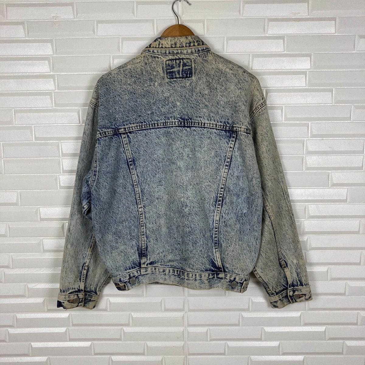 Big John × Vintage 🔥LAST PRICE🔥 Vintage Big John Faded Denim Jacket Size US M / EU 48-50 / 2 - 13 Thumbnail