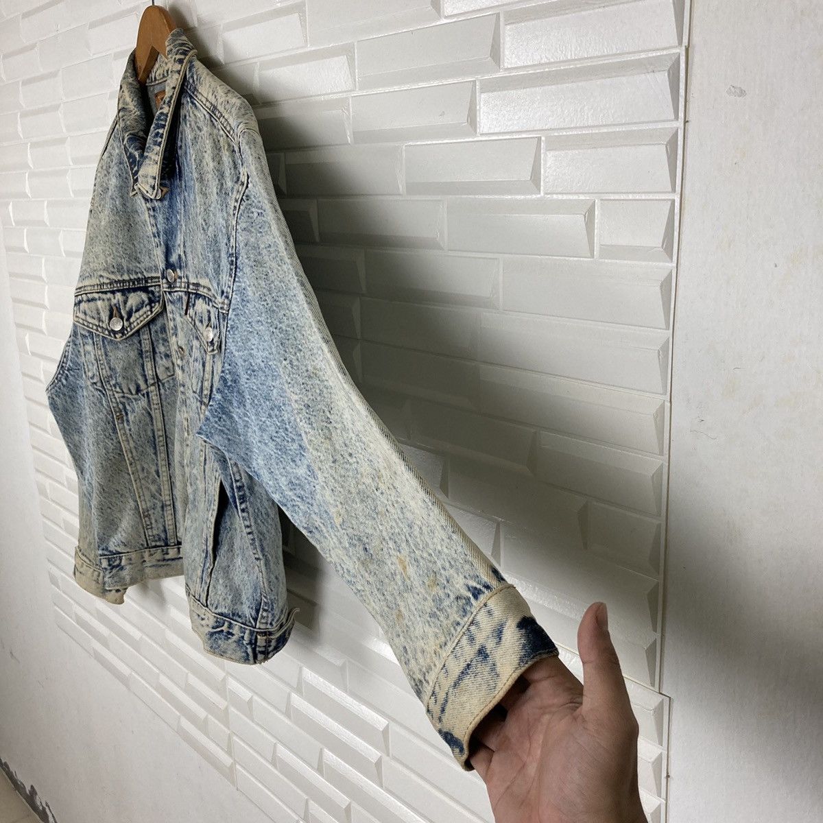 Big John × Vintage 🔥LAST PRICE🔥 Vintage Big John Faded Denim Jacket Size US M / EU 48-50 / 2 - 8 Thumbnail