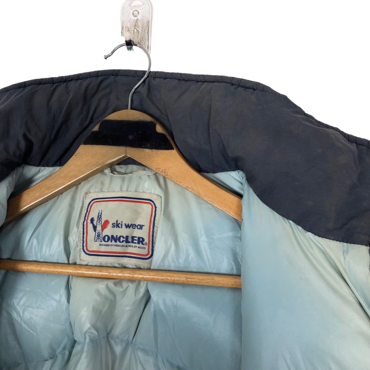 Moncler Vintage 90s Moncler Asics Ski Wear Gore-Tex Down Jacket Size US L / EU 52-54 / 3 - 4 Thumbnail