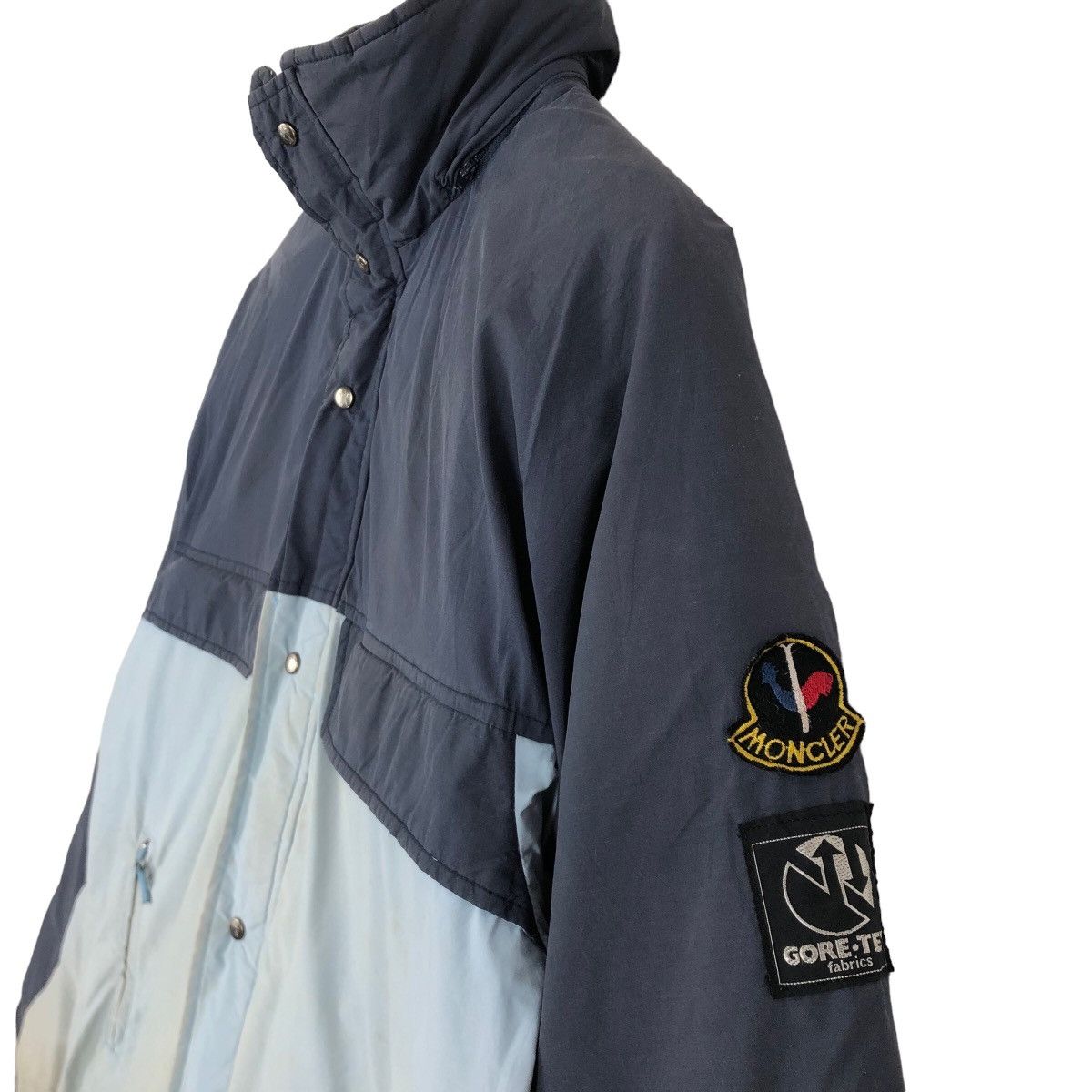 Moncler Vintage 90s Moncler Asics Ski Wear Gore-Tex Down Jacket Size US L / EU 52-54 / 3 - 3 Thumbnail
