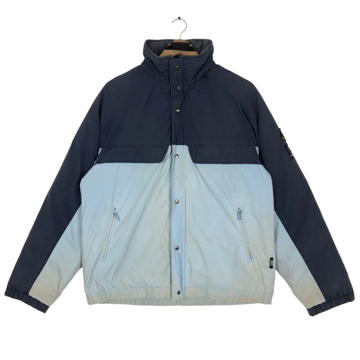 Moncler Vintage 90s Moncler Asics Ski Wear Gore-Tex Down Jacket Size US L / EU 52-54 / 3 - 9 Thumbnail