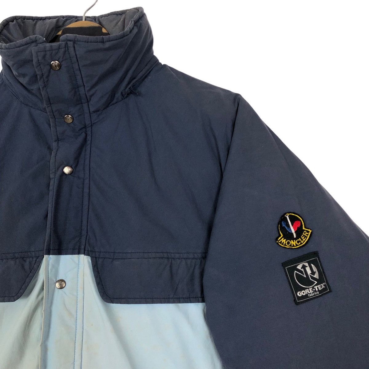 Moncler Vintage 90s Moncler Asics Ski Wear Gore-Tex Down Jacket Size US L / EU 52-54 / 3 - 18 Thumbnail