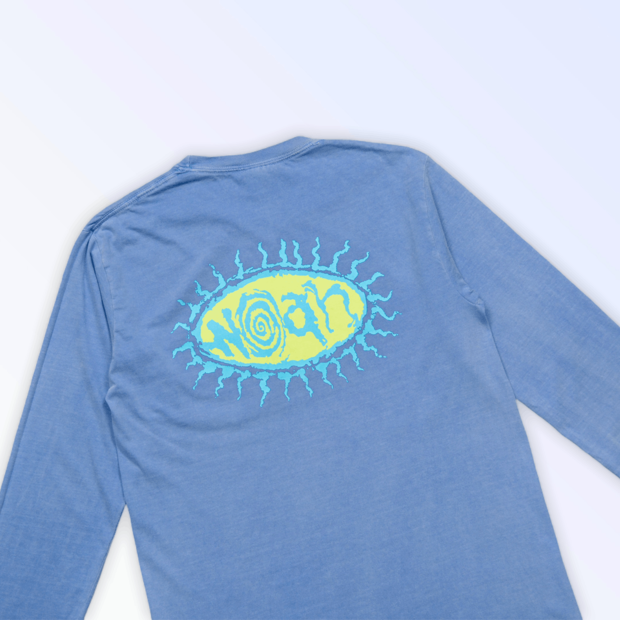 Noah Noah Pretty Logo Purple Pocket Long Sleeve T-Shirt Size US S / EU 44-46 / 1 - 7 Thumbnail
