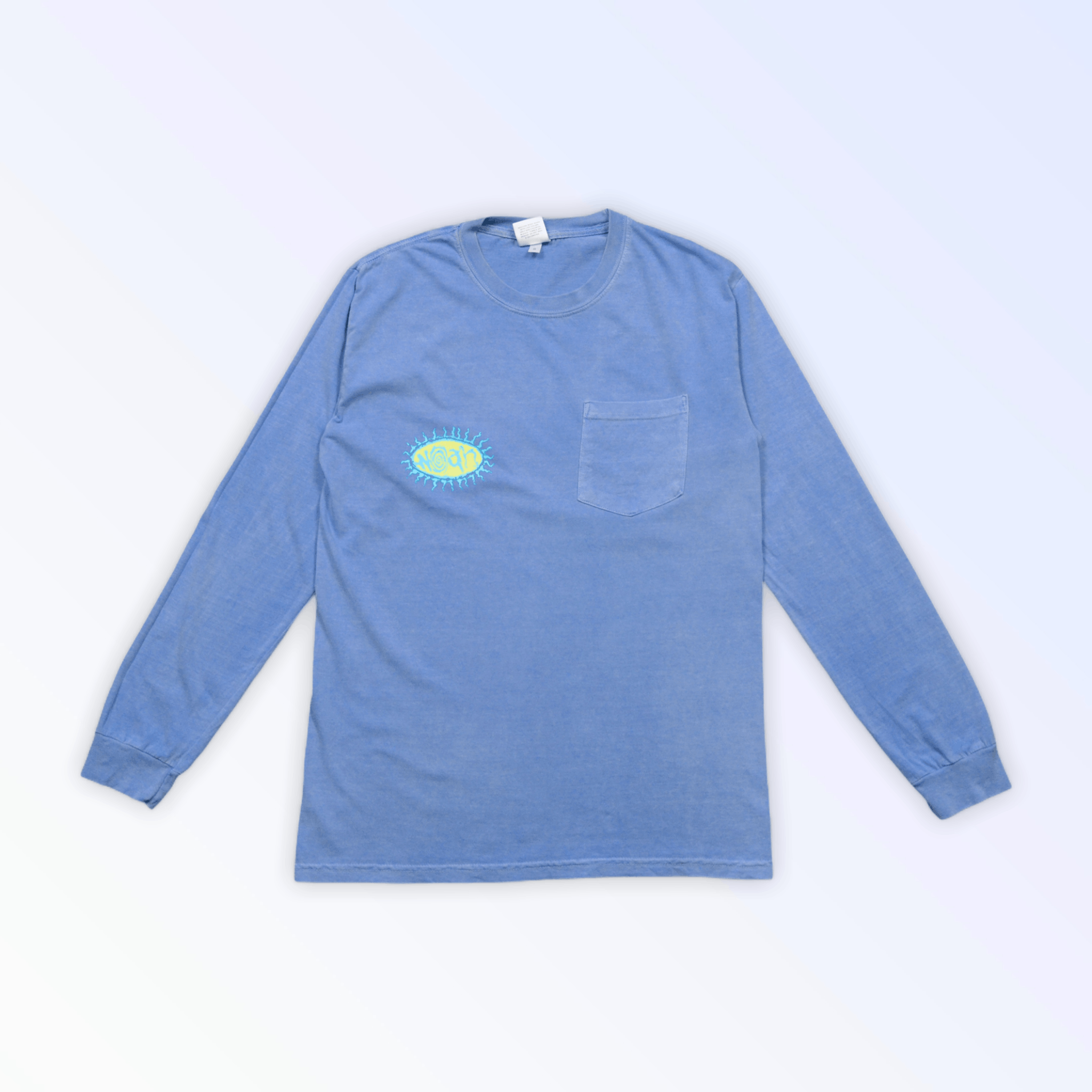 Noah Noah Pretty Logo Purple Pocket Long Sleeve T-Shirt Size US S / EU 44-46 / 1 - 5 Thumbnail