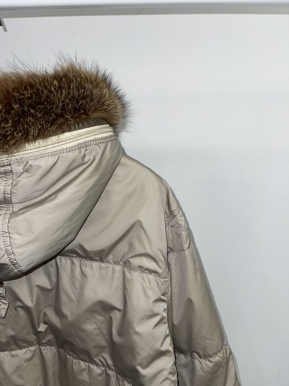 Prada AW07 Prada Beige Technical Hooded Parka Size US M / EU 48-50 / 2 - 6 Thumbnail
