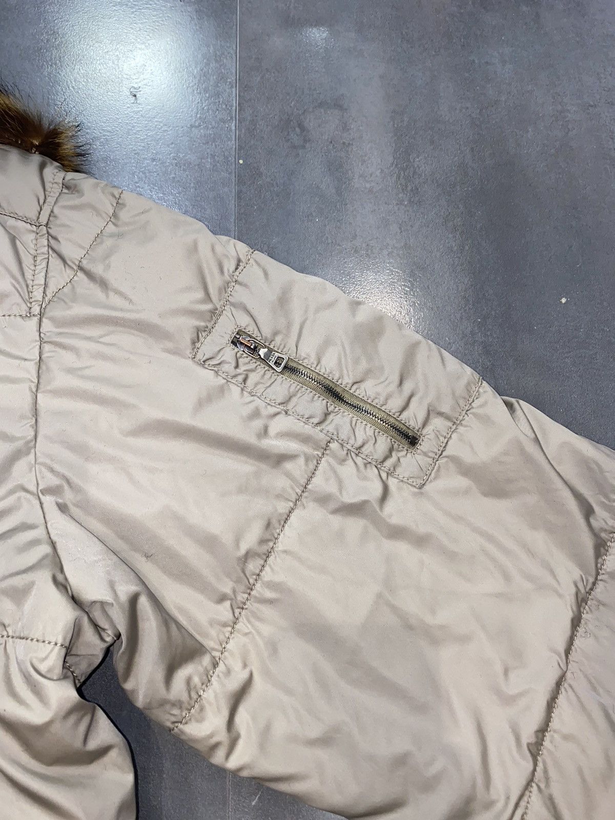 Prada AW07 Prada Beige Technical Hooded Parka Size US M / EU 48-50 / 2 - 14 Thumbnail