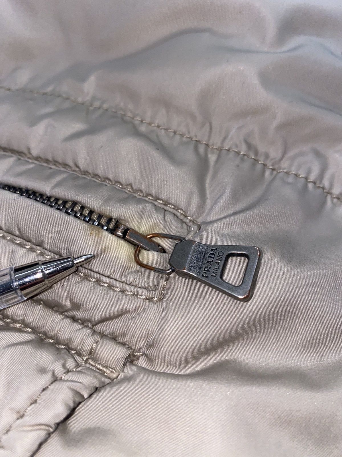 Prada AW07 Prada Beige Technical Hooded Parka Size US M / EU 48-50 / 2 - 18 Thumbnail