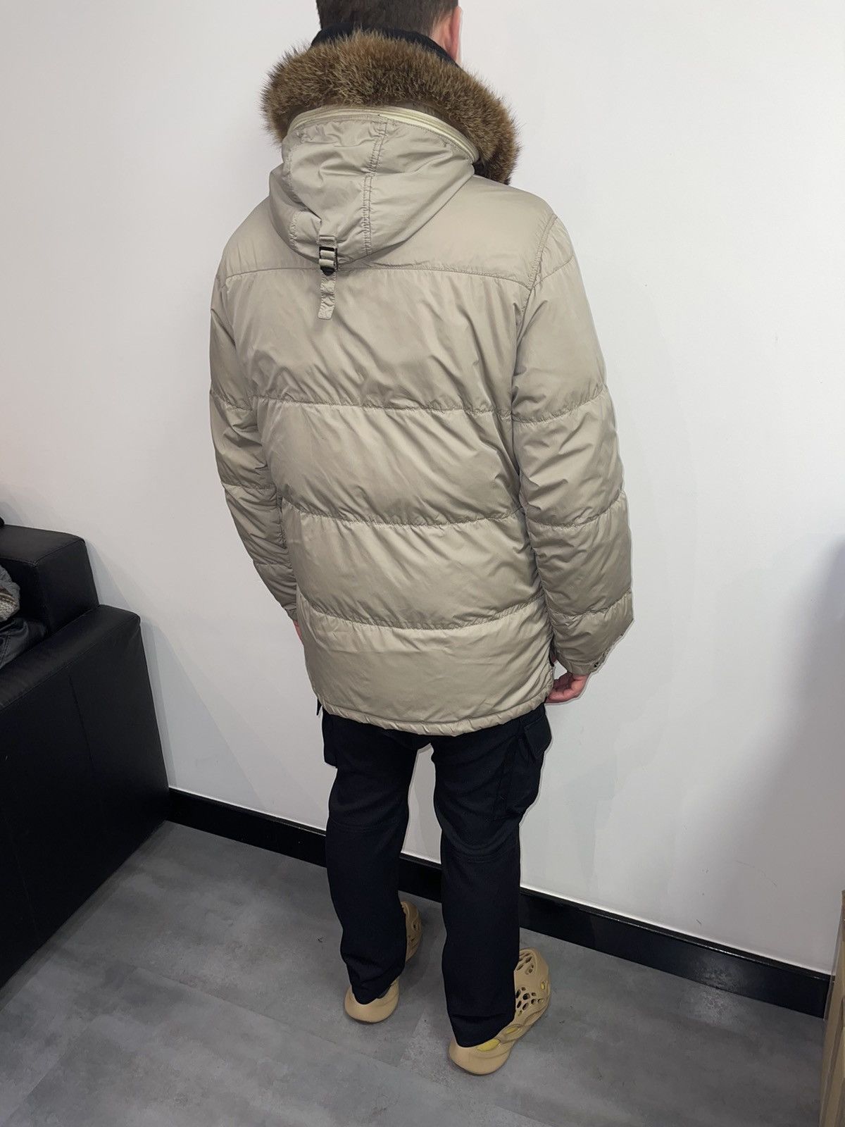 Prada AW07 Prada Beige Technical Hooded Parka Size US M / EU 48-50 / 2 - 9 Thumbnail