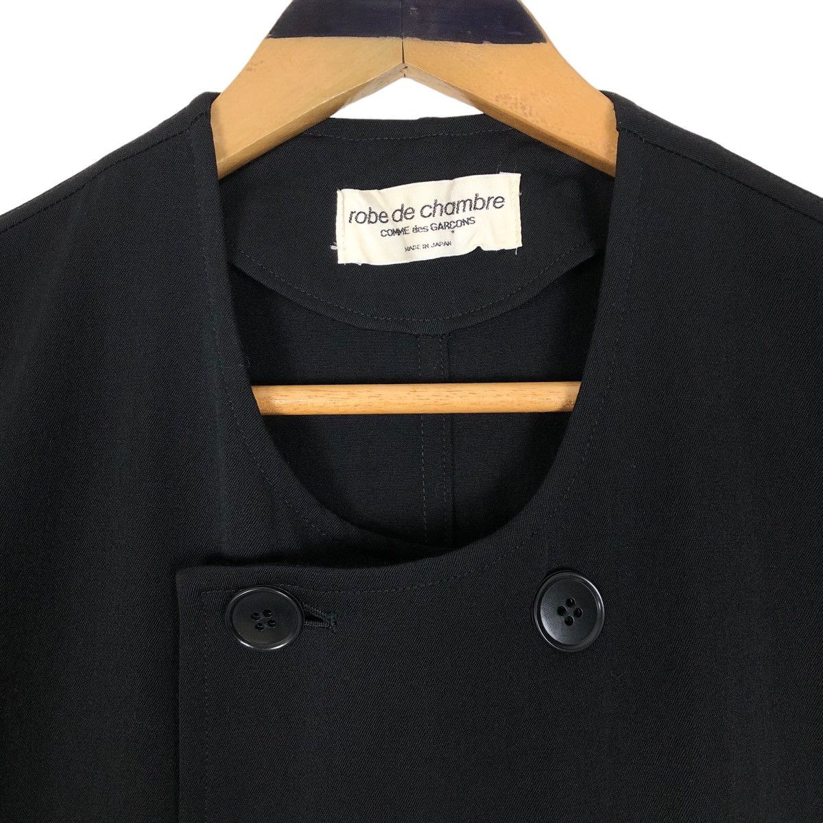 Comme des Garcons Vintage 90s Robe De Chambre Comme Des Garcons Trench Coat Size M / US 6-8 / IT 42-44 - 9 Thumbnail