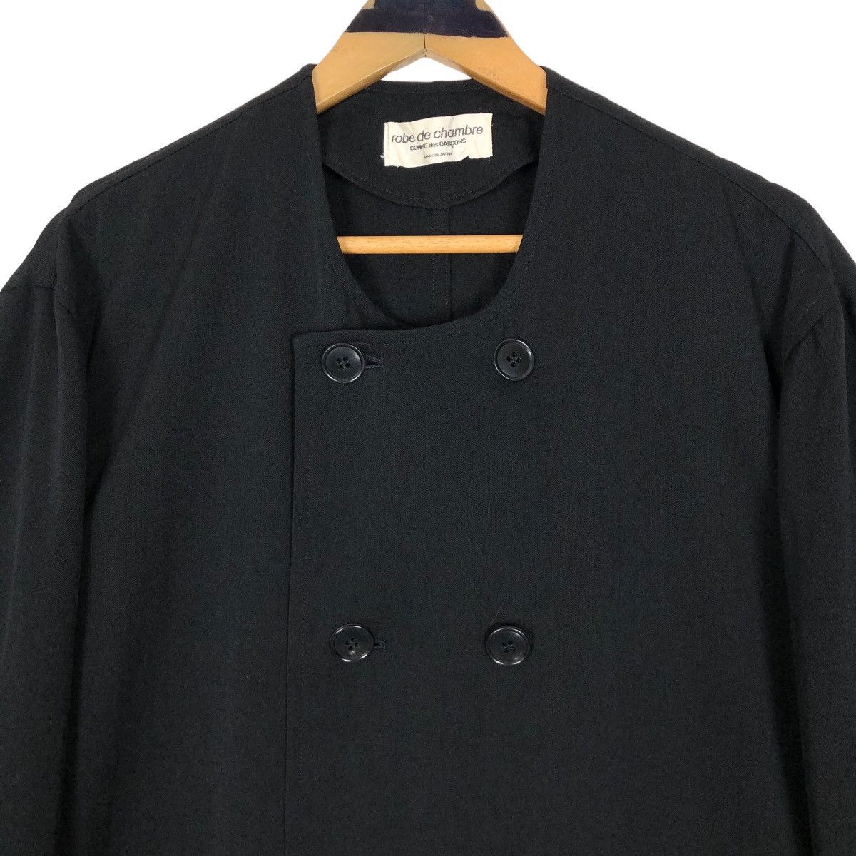 Comme des Garcons Vintage 90s Robe De Chambre Comme Des Garcons Trench Coat Size M / US 6-8 / IT 42-44 - 8 Thumbnail