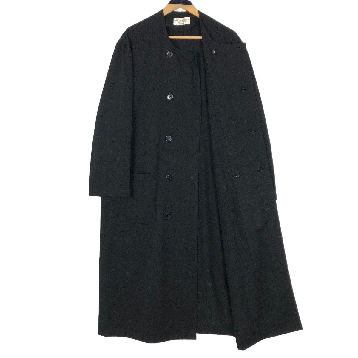 Comme des Garcons Vintage 90s Robe De Chambre Comme Des Garcons Trench Coat Size M / US 6-8 / IT 42-44 - 13 Thumbnail