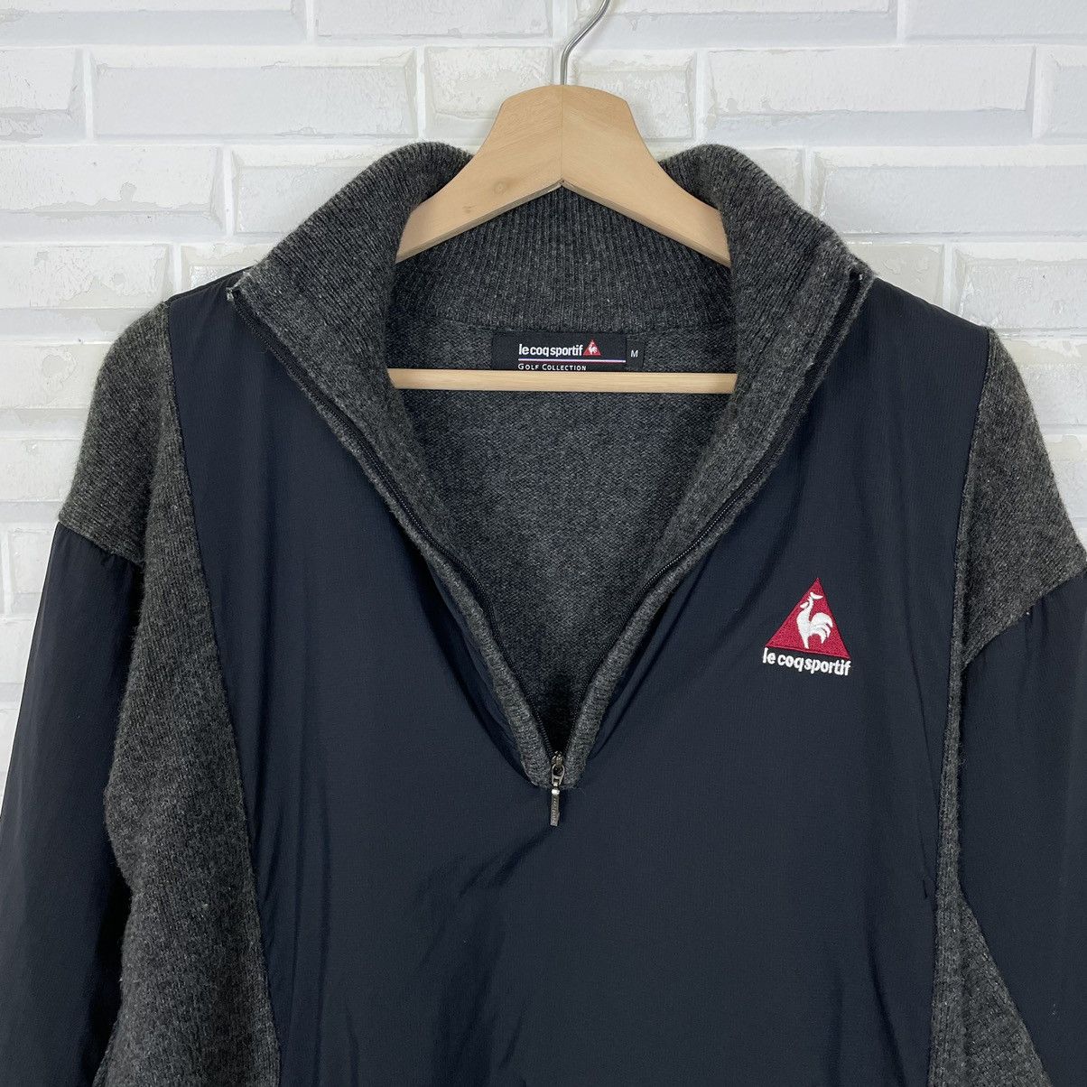 Le Coq Sportif Le Coq Sportif Golf Collection Wool Jacket Size US M / EU 48-50 / 2 - 14 Thumbnail