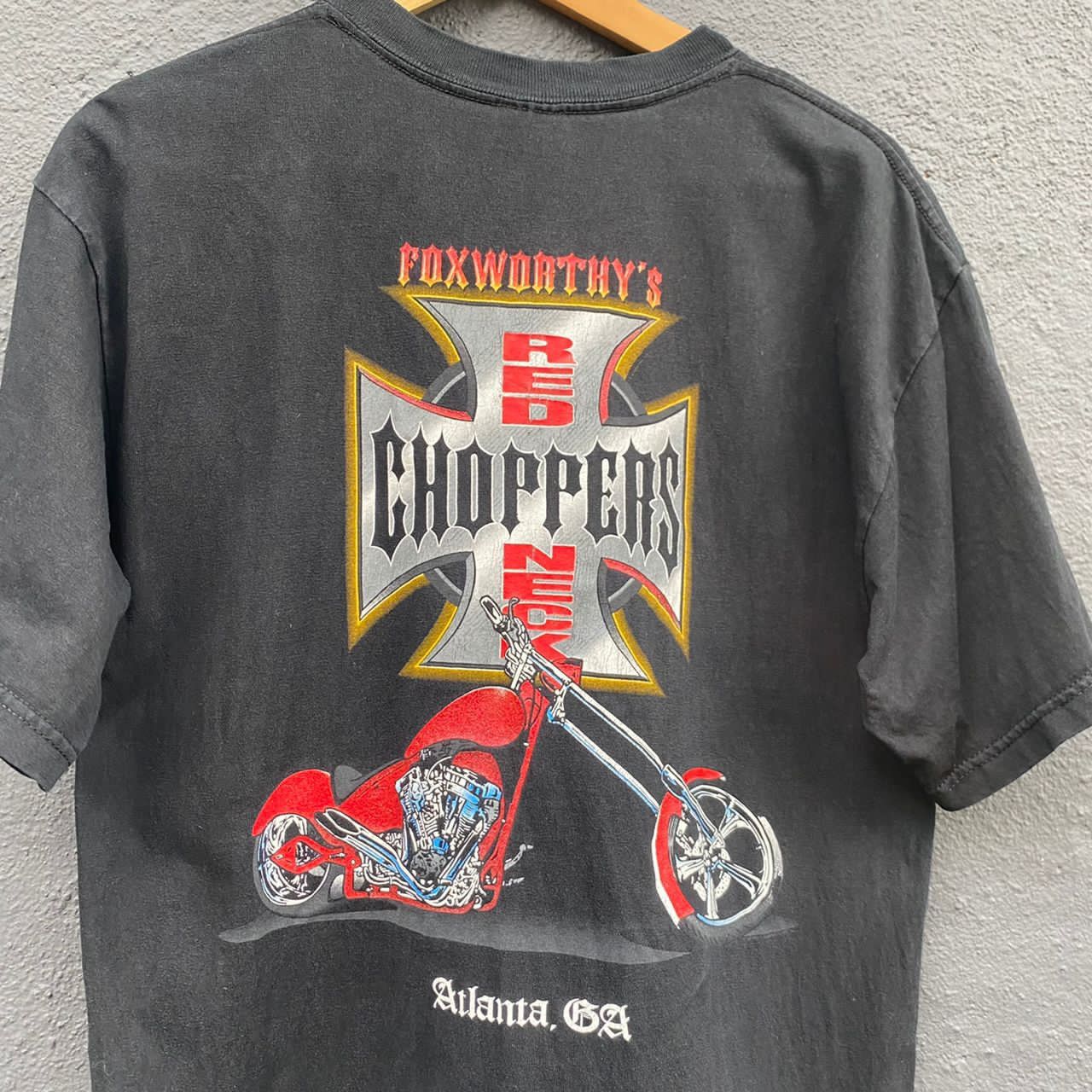 West Coast Choppers Vintage Faded Y2K Fox Worthy’s Red Neck Choppers Size US M / EU 48-50 / 2 - 2 Thumbnail