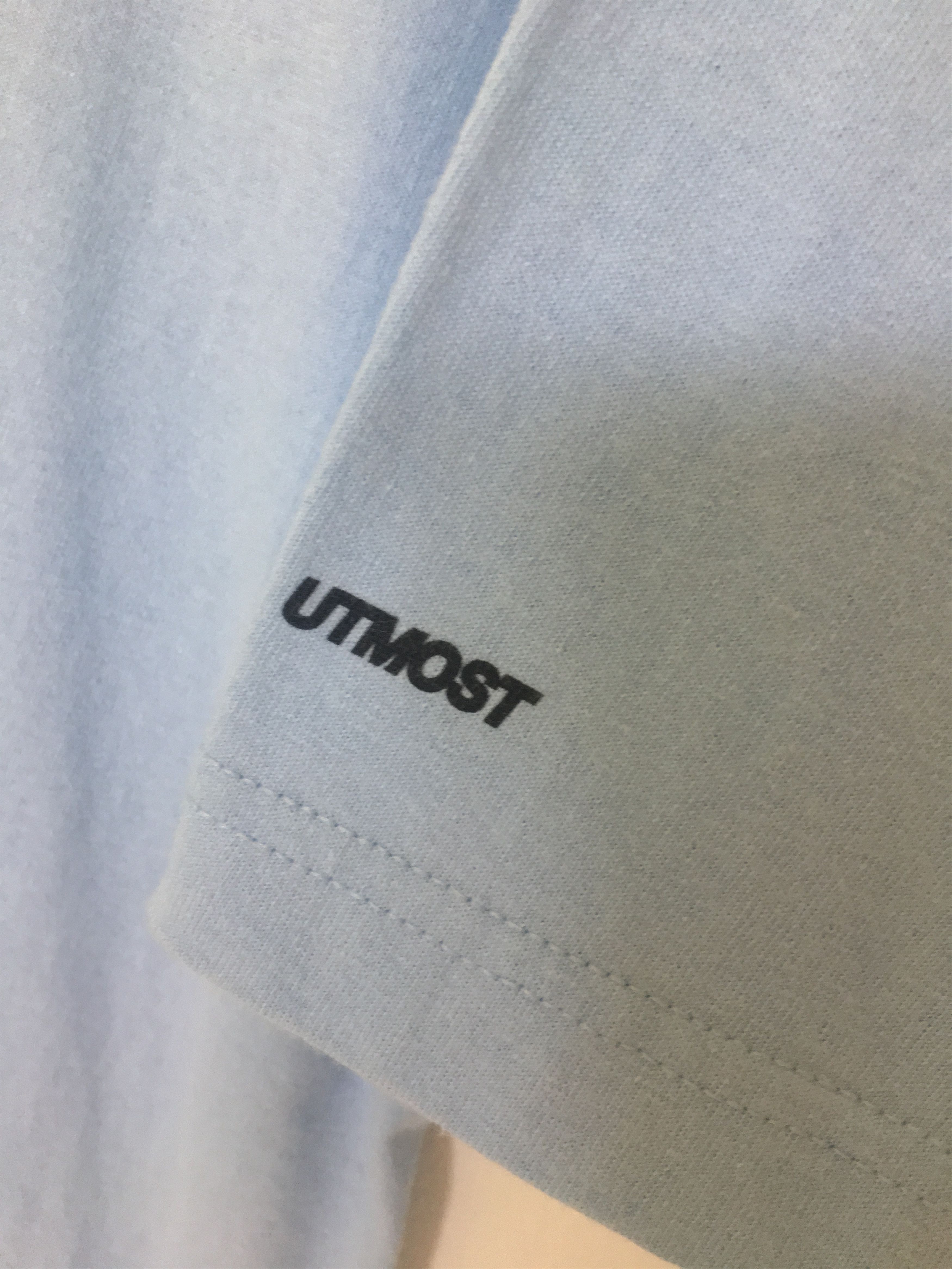 Round Two × Utmost Co Black Bart Tee Light Blue Size US M / EU 48-50 / 2 - 4 Thumbnail