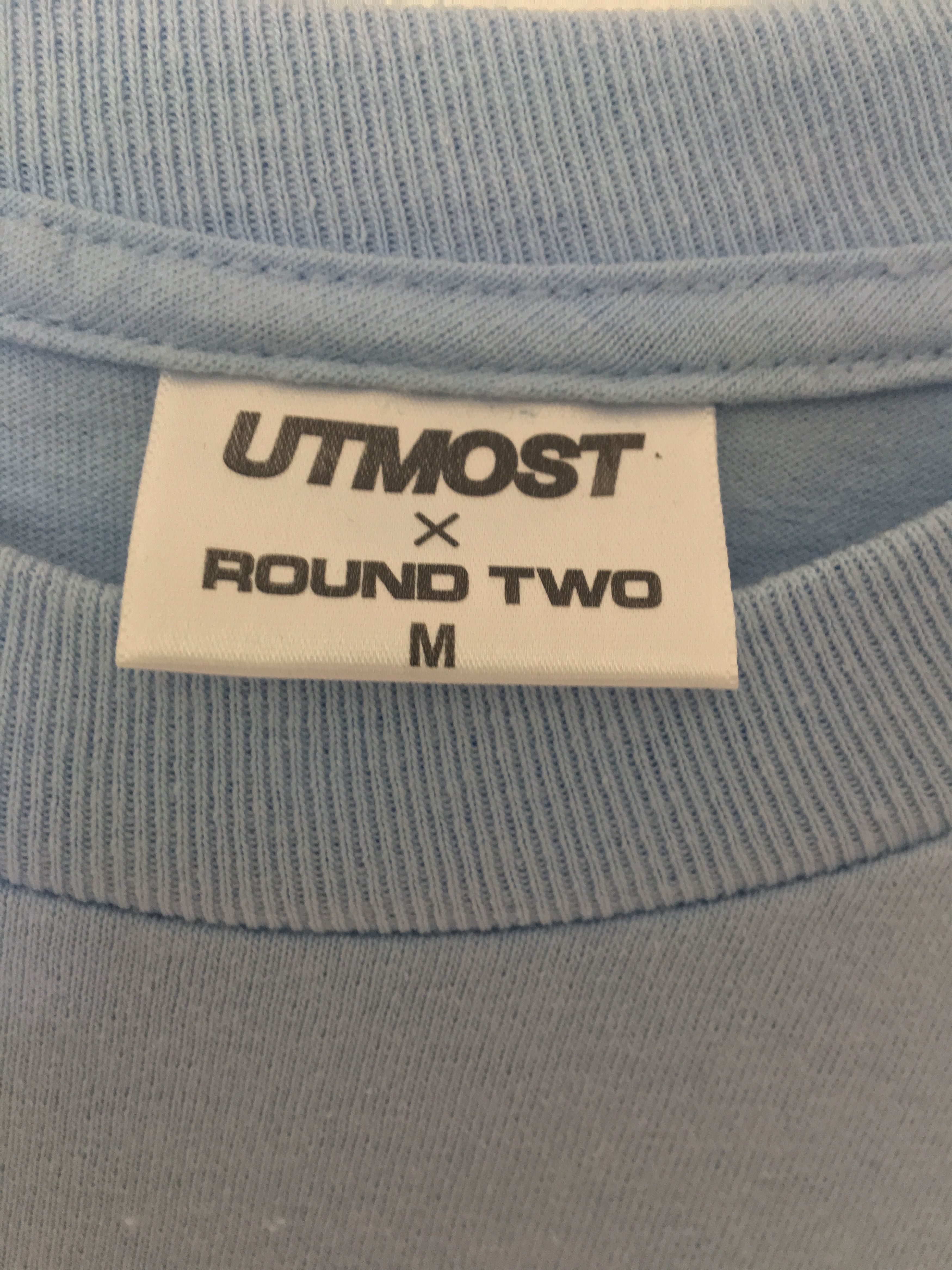 Round Two × Utmost Co Black Bart Tee Light Blue Size US M / EU 48-50 / 2 - 2 Thumbnail
