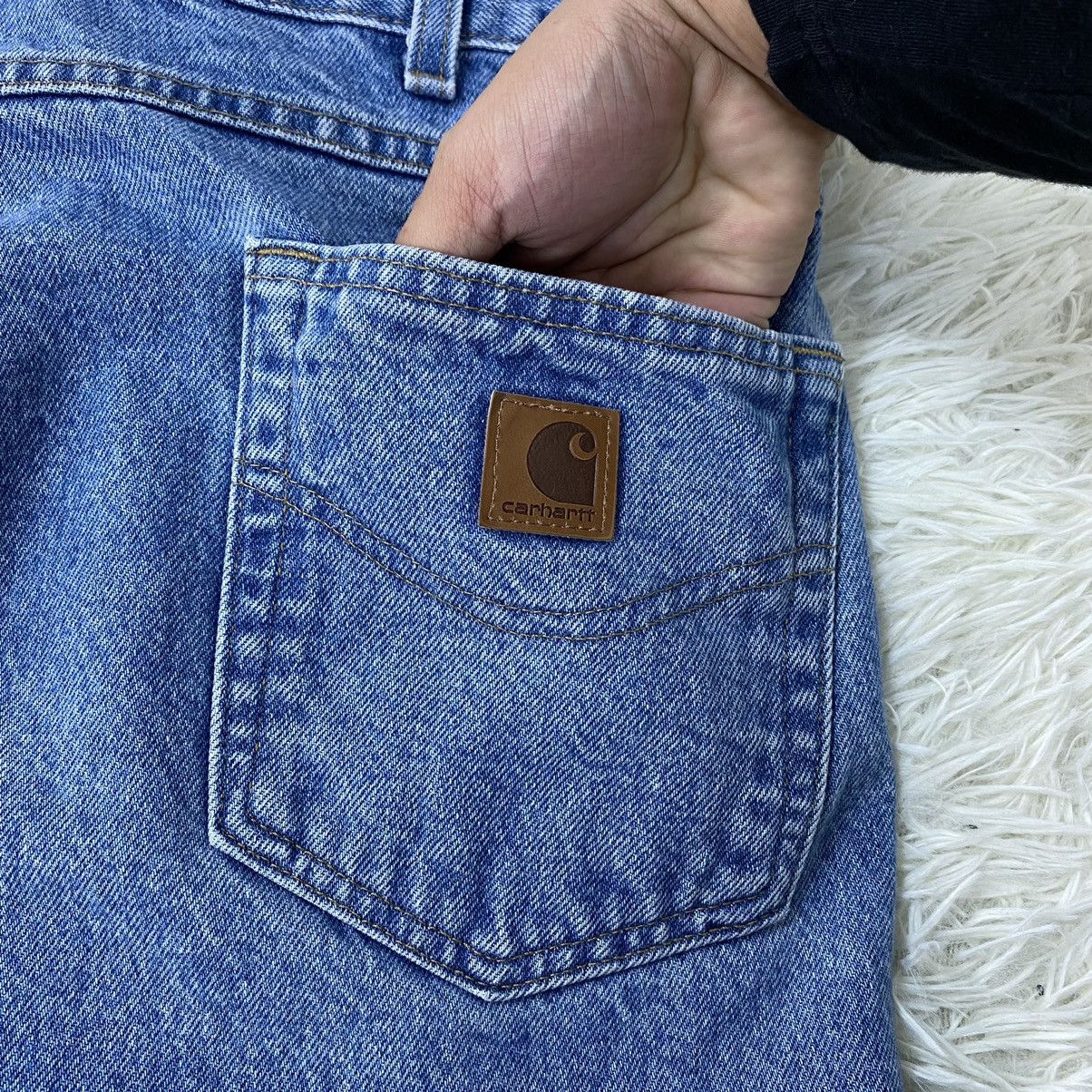 Carhartt 🔥LAST PRICE🔥 Vintage Carhartt Straight Cut Jeans Size US 44 / EU 60 - 15 Thumbnail