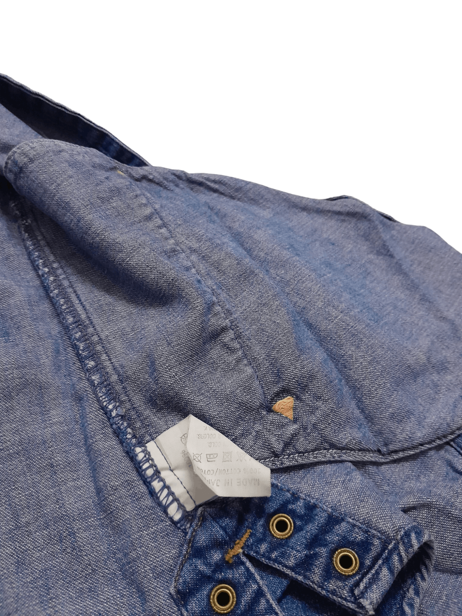 Orslow Orslow Japan Cheongsam Jacket Denim (E832) Size US M / EU 48-50 / 2 - 8 Thumbnail