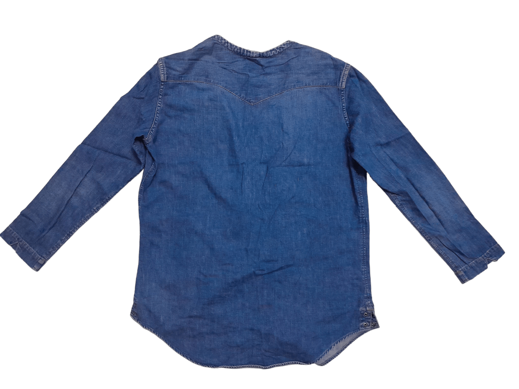 Orslow Orslow Japan Cheongsam Jacket Denim (E832) Size US M / EU 48-50 / 2 - 3 Thumbnail