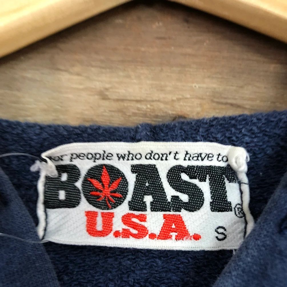 Boast Boast Blue faded marijuana bob marley style Hoodies #2812 Size US S / EU 44-46 / 1 - 4 Thumbnail