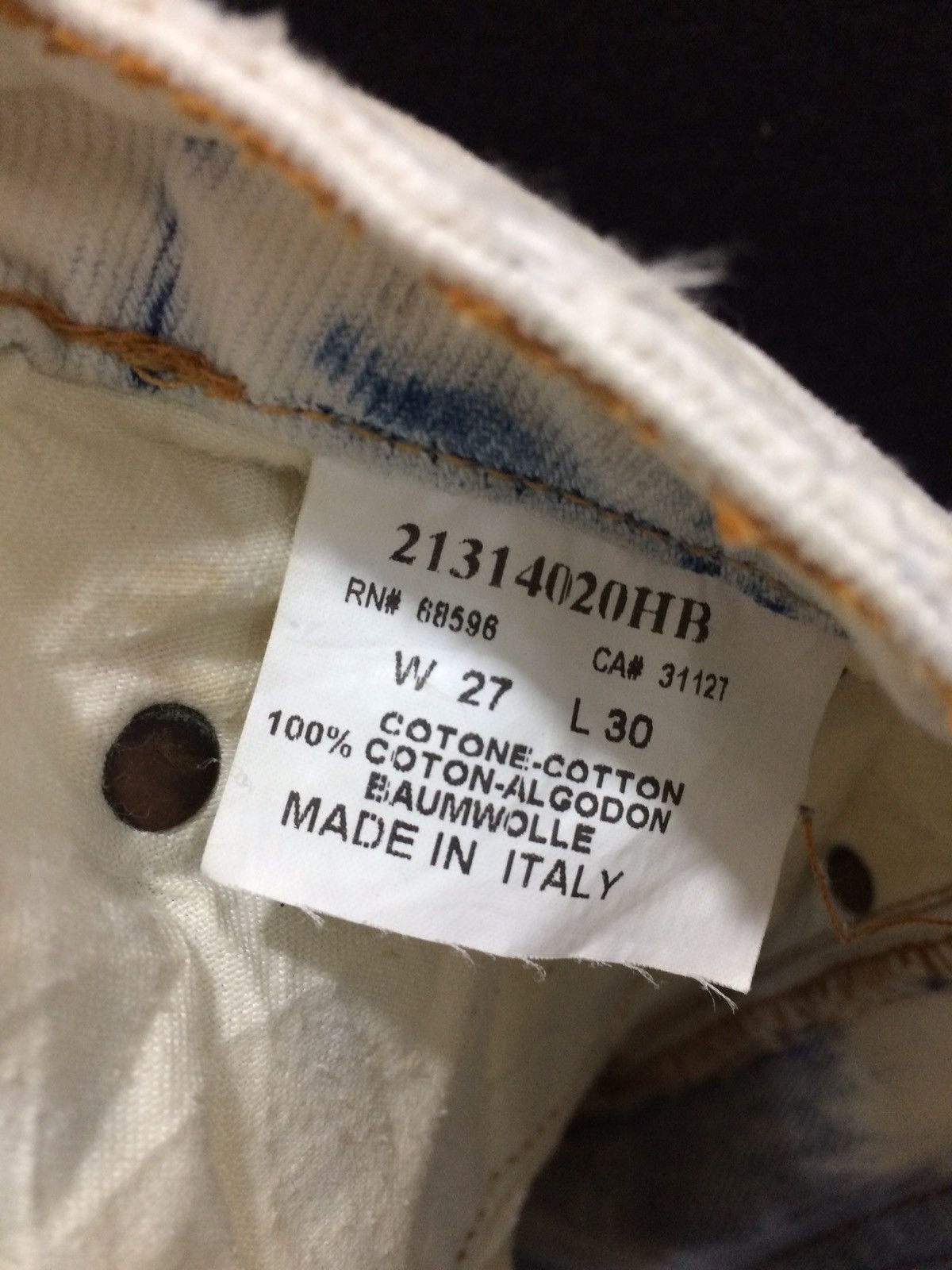 DKNY Vintage DKNY jeans Tie Dye Denim Pant Size US 31 - 7 Thumbnail
