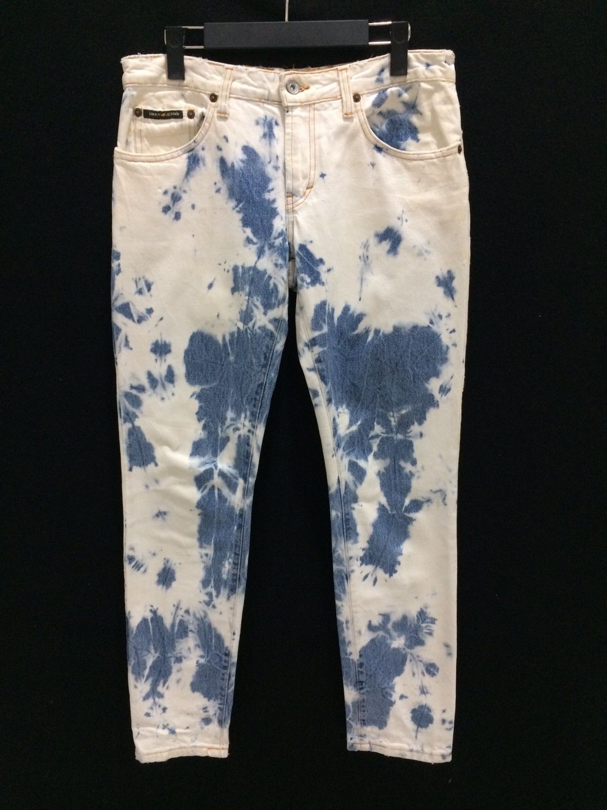 DKNY Vintage DKNY jeans Tie Dye Denim Pant Size US 31 - 1 Thumbnail
