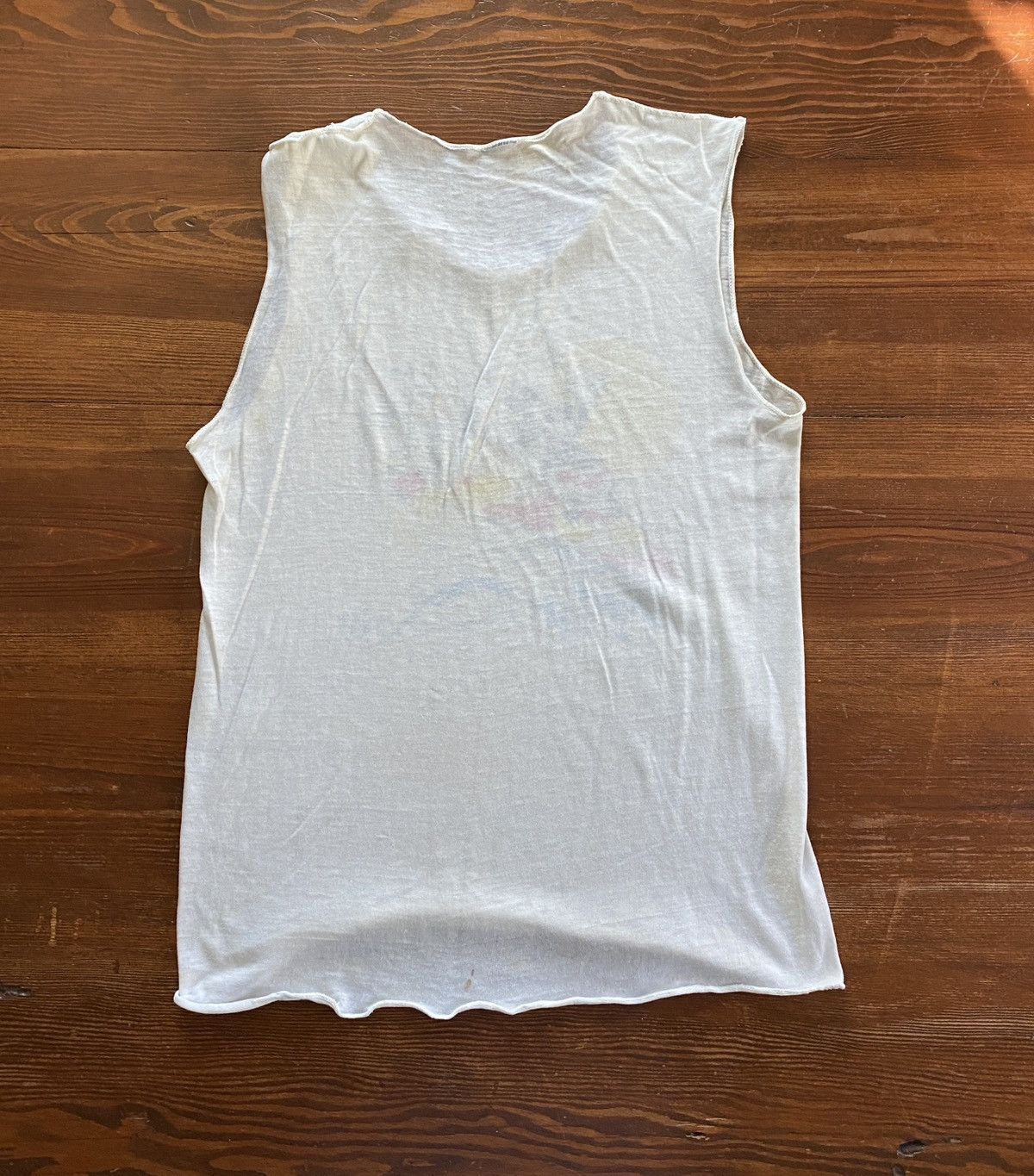 Disney Vintage 60s 70s Mickey Mouse & Donald Duck Surfing Tank Top Size US XS / EU 42 / 0 - 10 Thumbnail