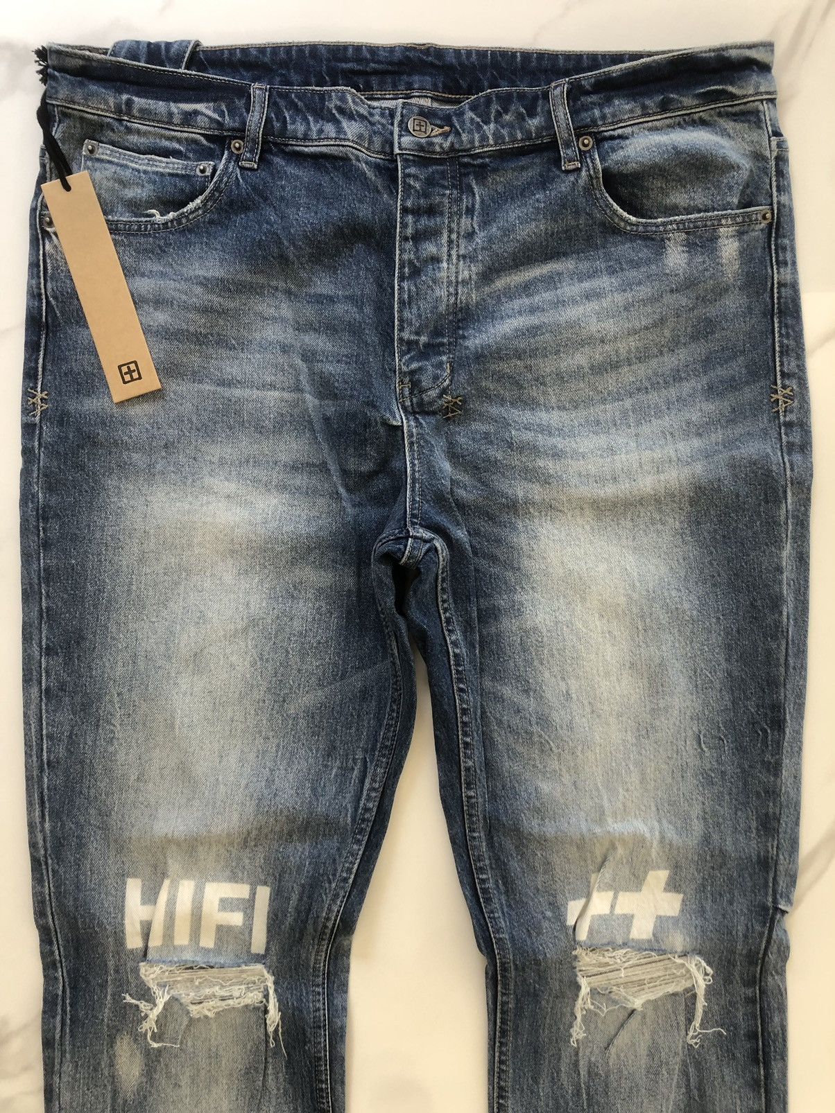 Ksubi Chitch Hi Fi Vertigo Trashed Size US 40 / EU 56 - 1 Thumbnail