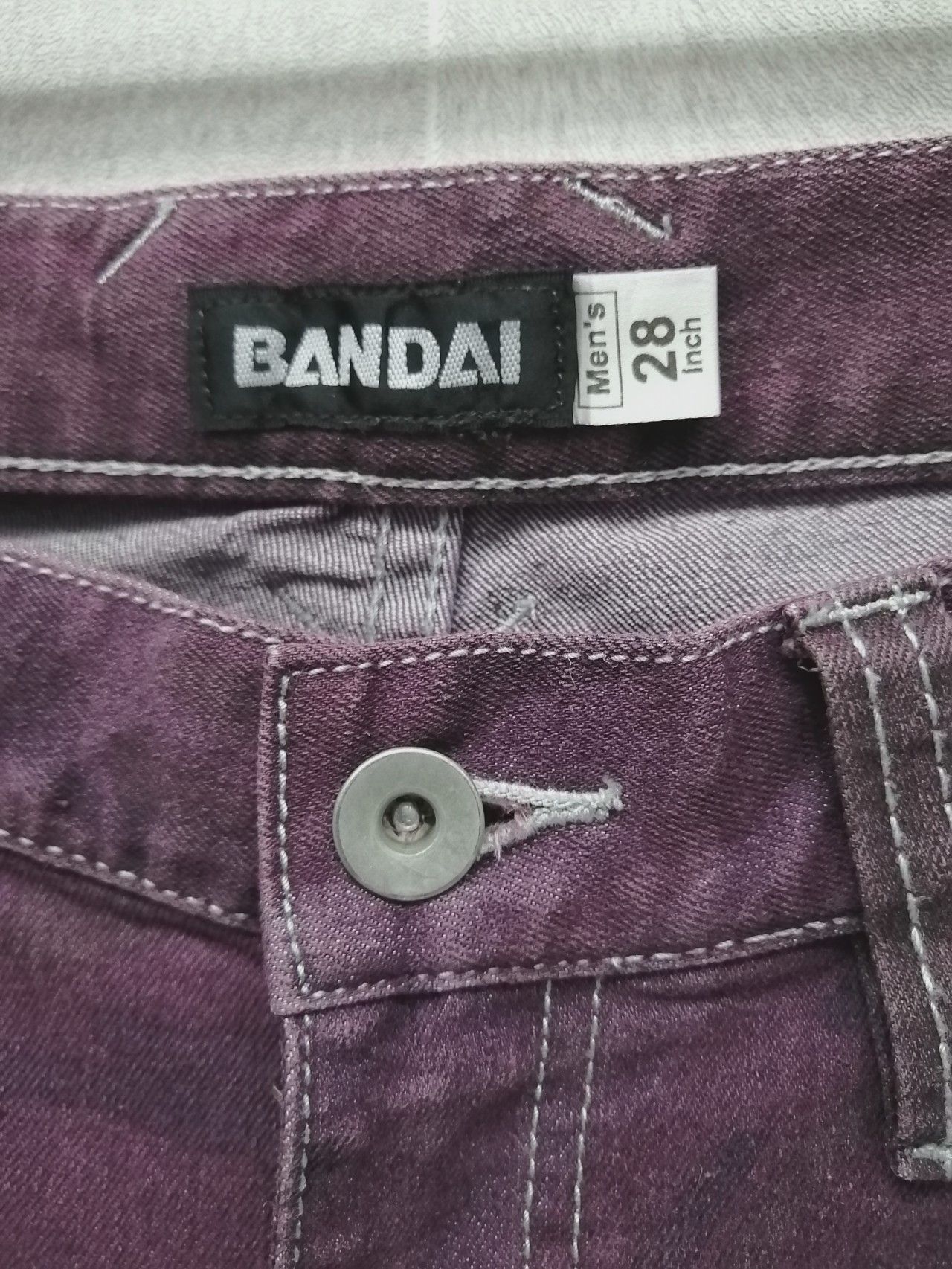 Japanese Brand 🔥RARE!🔥BANDAI Kamen Camo Stretchy Single Pocket Cargo Size US 28 / EU 44 - 5 Thumbnail