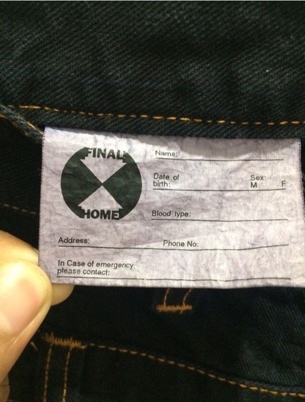 Final Home Final Homme Double Waist Denim Pant Size US 28 / EU 44 - 6 Thumbnail