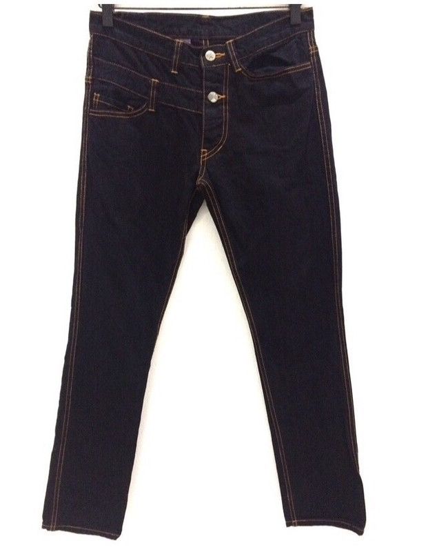 Final Home Final Homme Double Waist Denim Pant Size US 28 / EU 44 - 2 Thumbnail