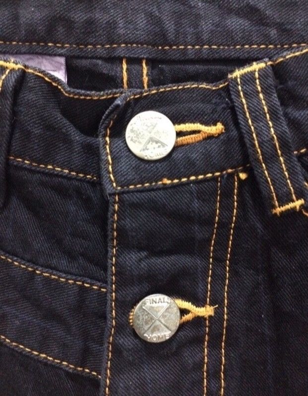 Final Home Final Homme Double Waist Denim Pant Size US 28 / EU 44 - 4 Thumbnail