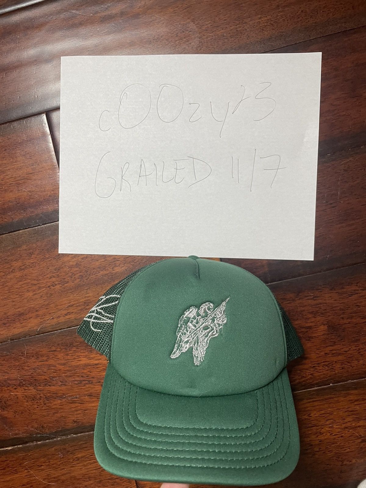 Richie Le Collection Richie Le Trucker Green Size ONE SIZE - 1 Thumbnail